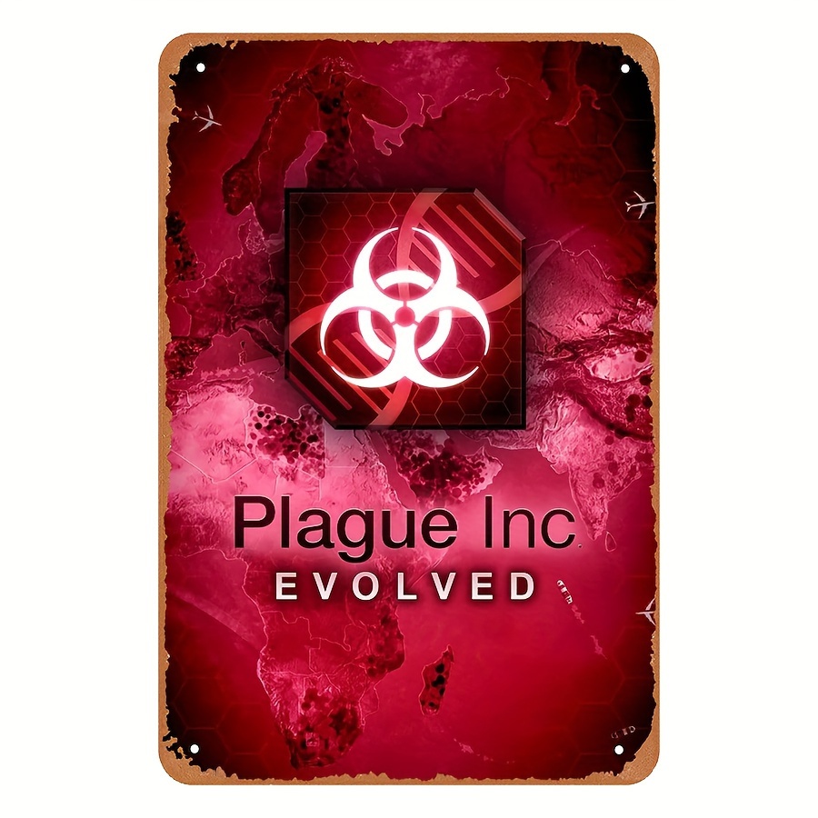 Game Retro Gaming - Vintage Tarz Plague Inc Evolved Metal