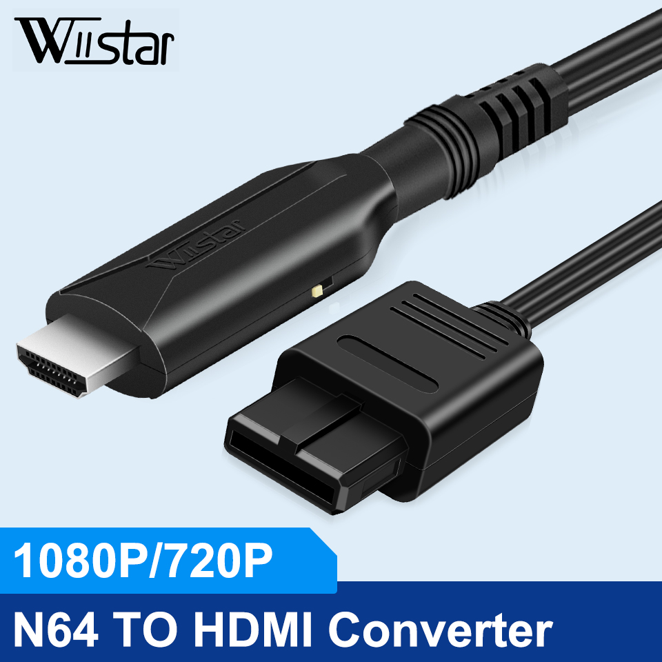 Retro Gaming Cables - N64 HDMI uyumlu kablo dönüştürücü adaptörü,