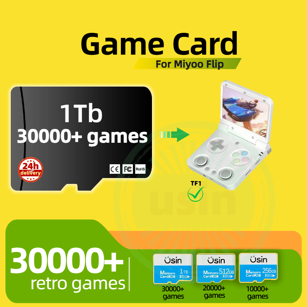Memory Card Ps1 - Oyun Kartı Miyoo Flip 30000+ Retro
