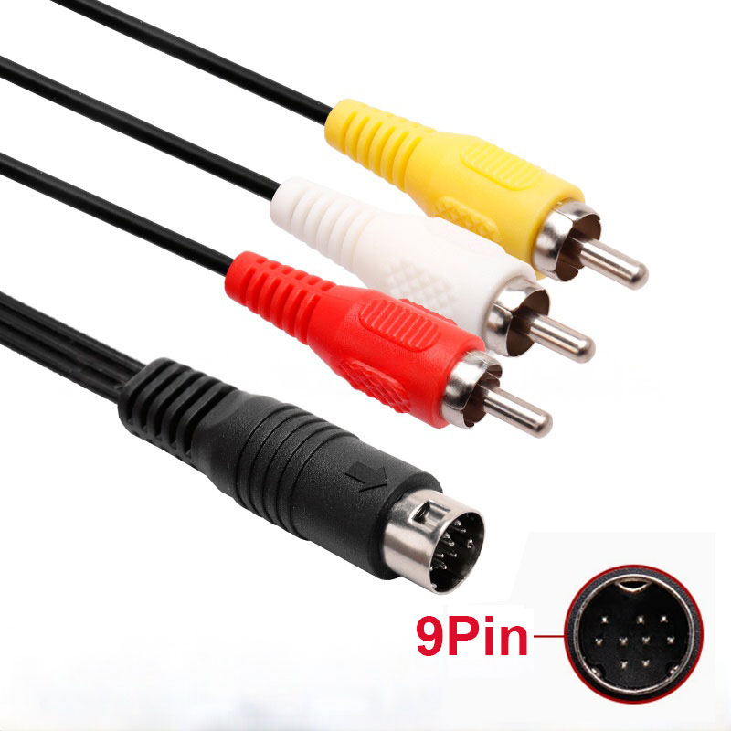 Retro Gaming Cables - SEGA Genesis II III/MD 2/3 için