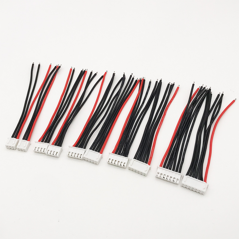 Composite Rca Cable - 10 adet/grup 1S/2S/3S/4S/5S/6S/8S Lipo pil şarj