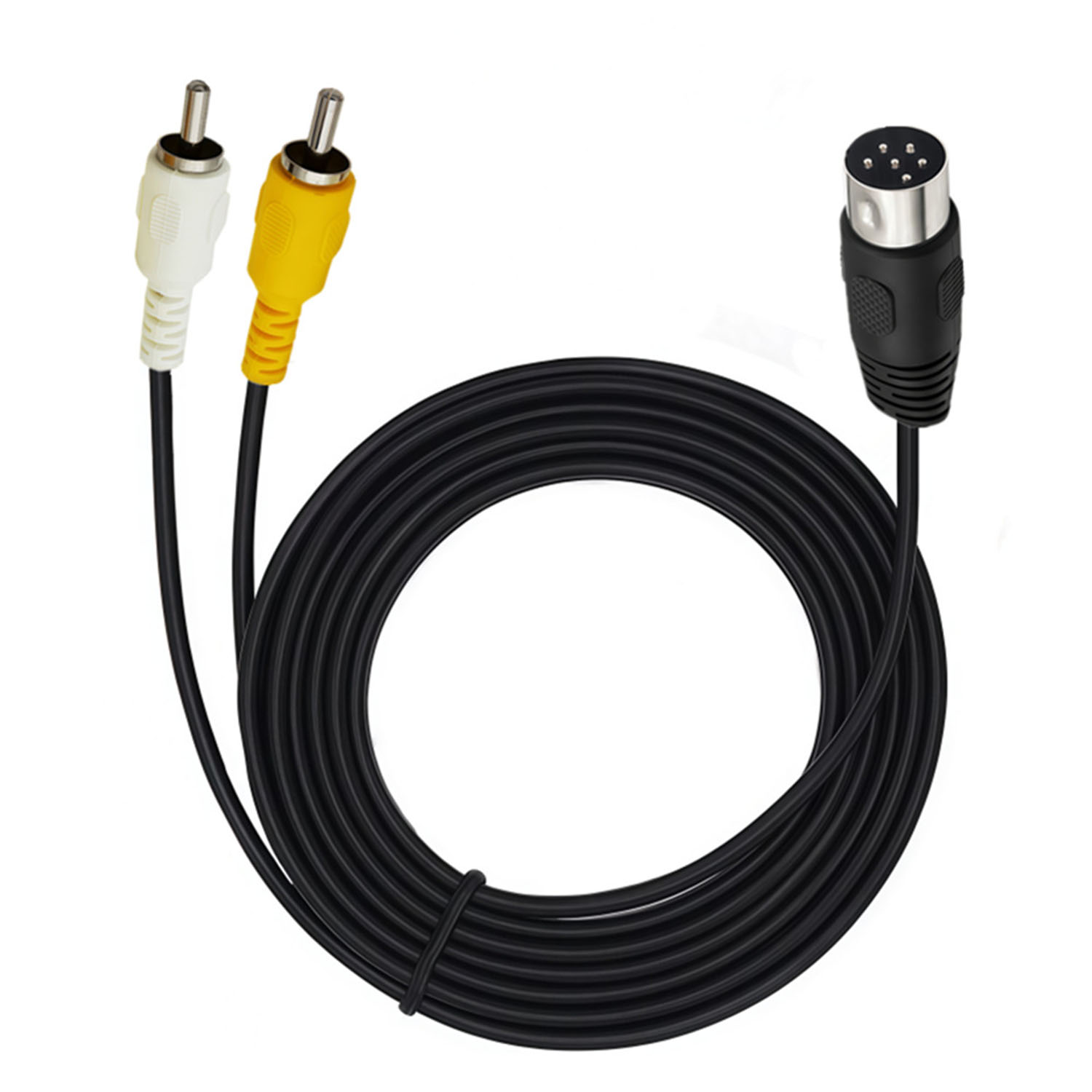 Retro Gaming Cables - Kompozit AV Sinyal Kablosu DIN 6