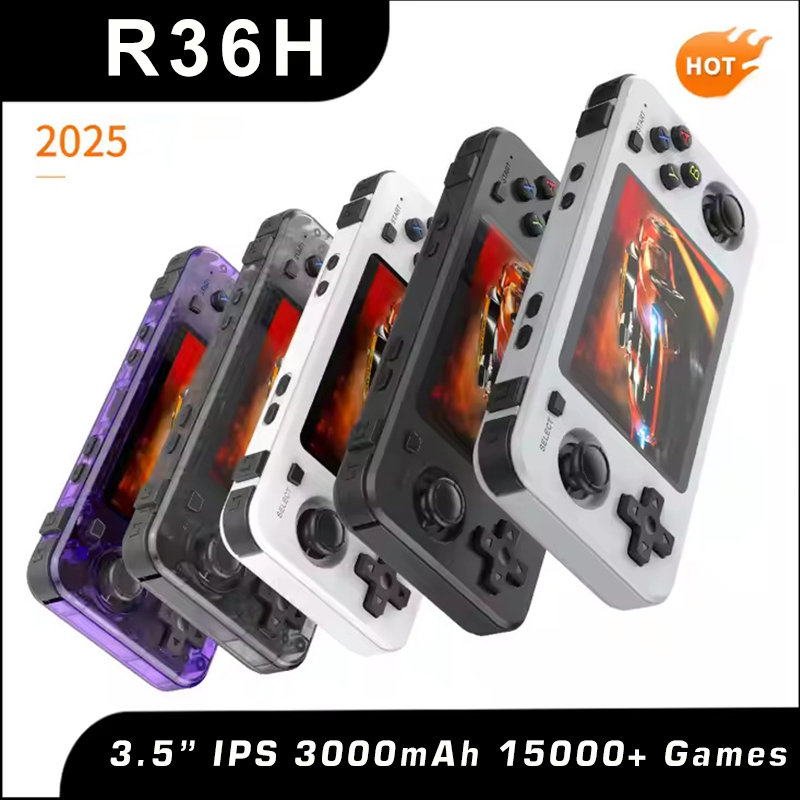 Retro Gaming Kiosk - Yeni R36H Retro El Konsolu Açık