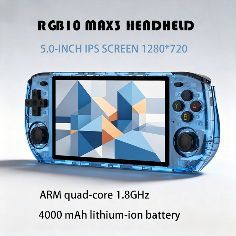 RGB10 MAX3 5.0 İnç IPS Ekran 1 - Retro Gaming Kiosk incelemesi ve fiyatı