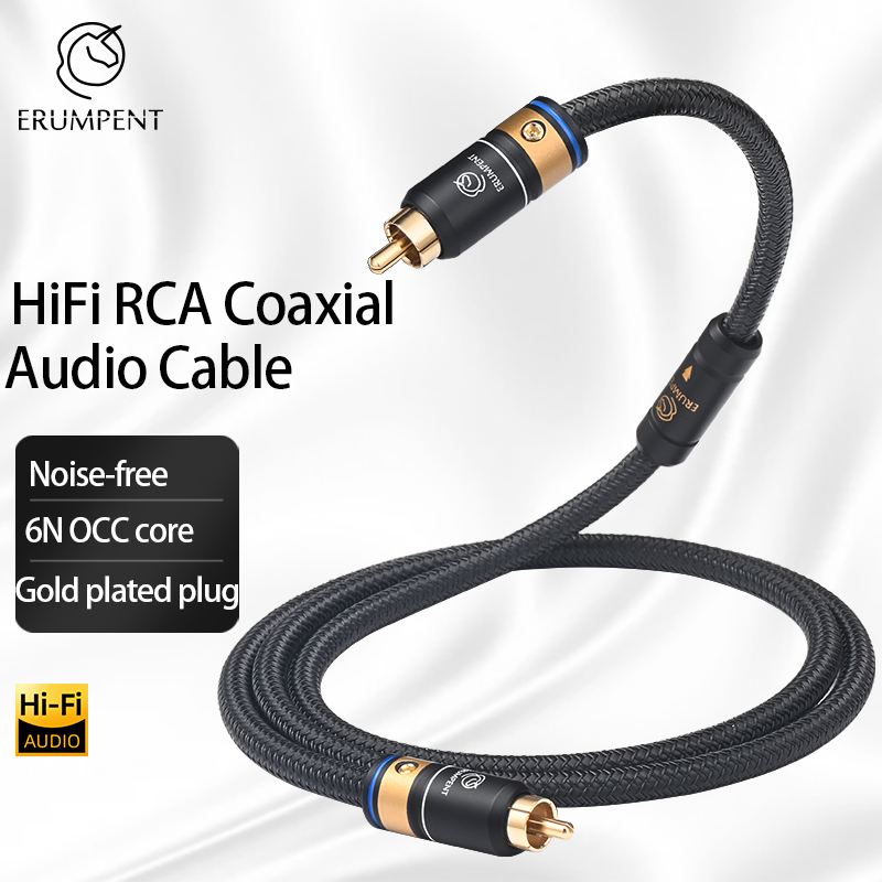 ERUMPENT HIFI RCA Koaksiyel Ka - Composite Rca Cable incelemesi ve fiyatı
