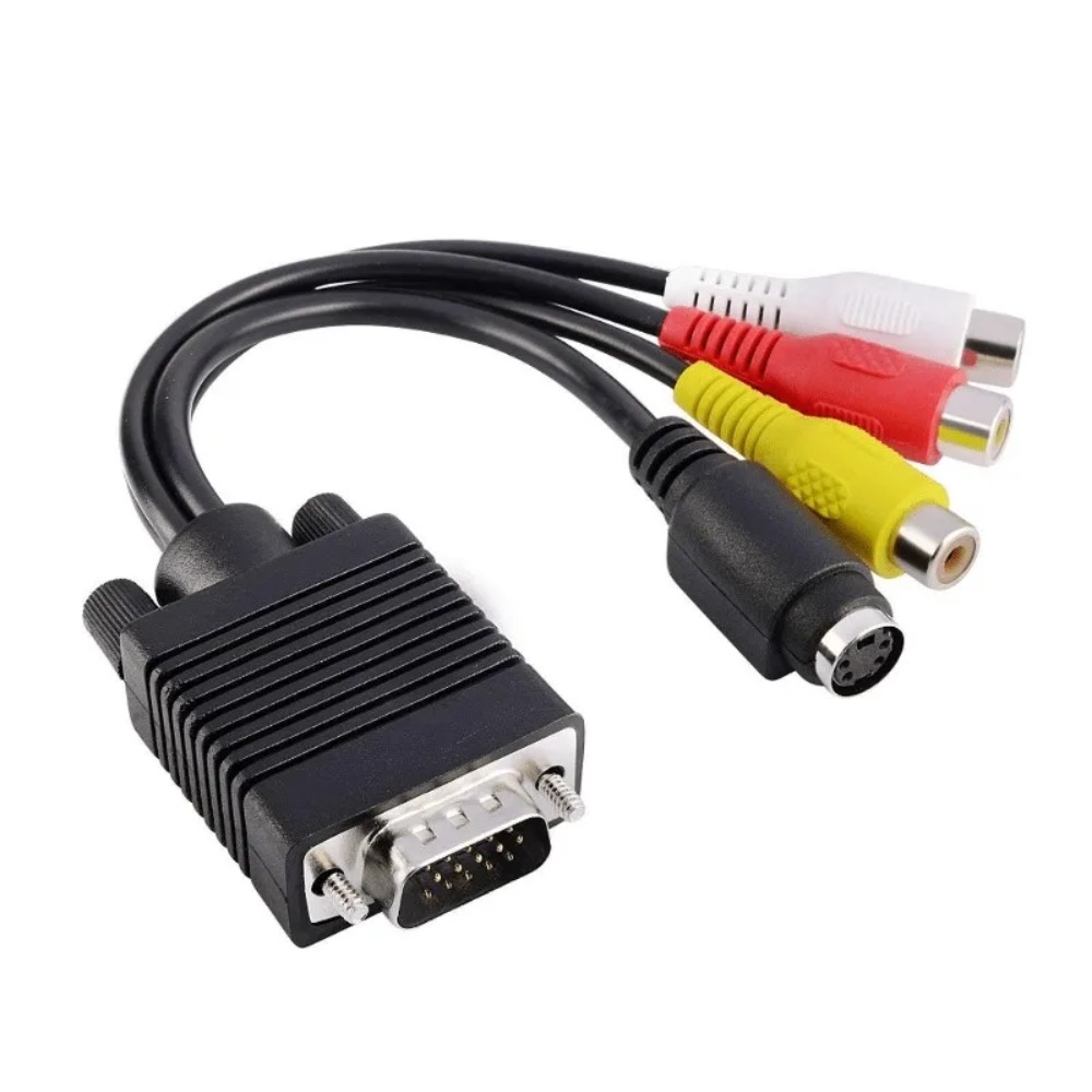 VGA - S-Video 3 RCA Kompozit A - Composite Rca Cable incelemesi ve fiyatı