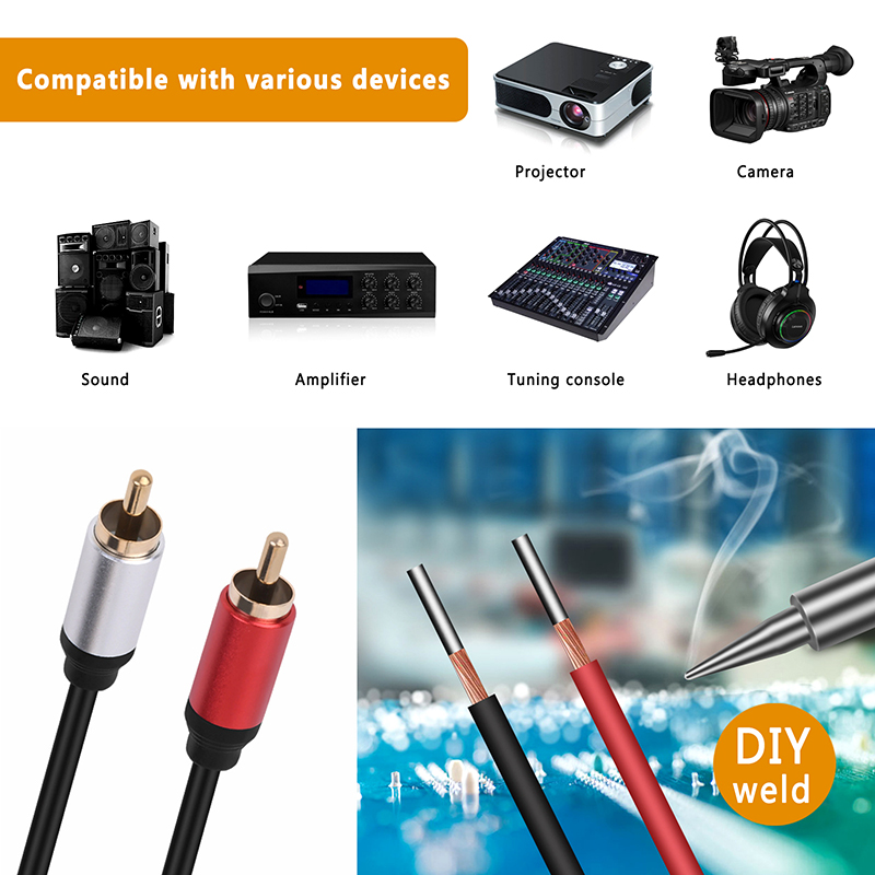 Hoparlör Kablosu RCA Erkek Fiş - Composite Rca Cable incelemesi ve fiyatı