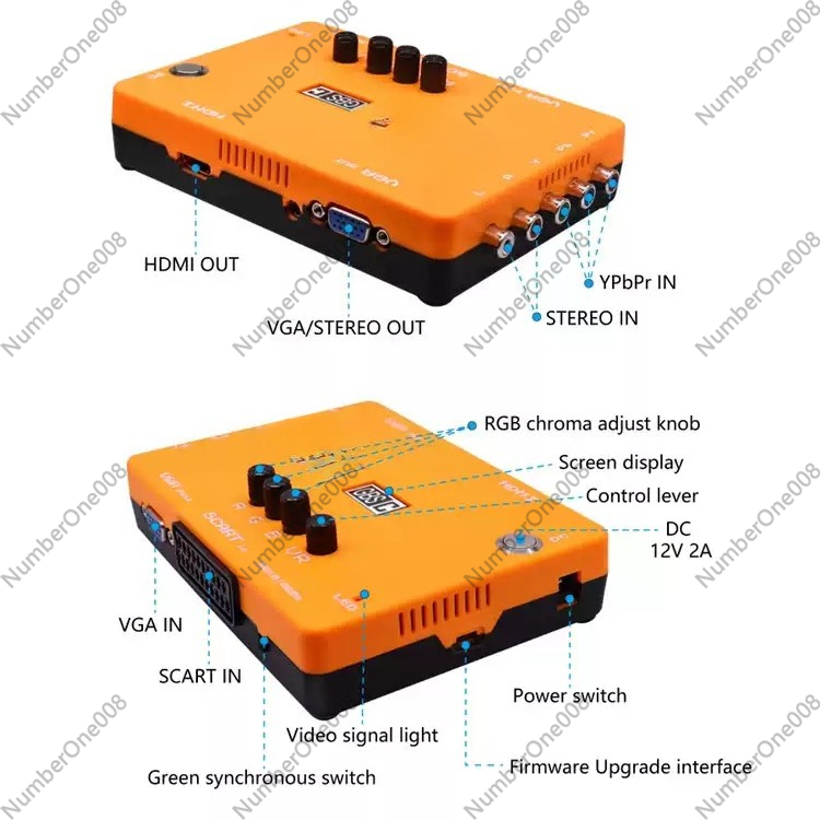 Düşük Çözünürlüklü Oyun RGBS K - Retro Gaming Hdmi incelemesi ve fiyatı