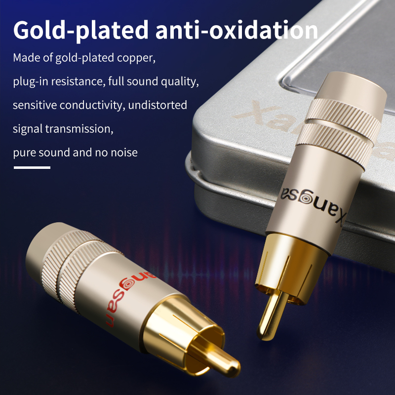 Xangsane 4 adet RCA Fişi Saf B - Composite Rca Cable incelemesi ve fiyatı