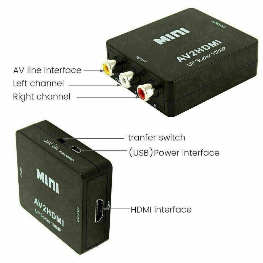AV - HDMI uyumlu Adaptör 1080P - Composite Rca Cable incelemesi ve fiyatı