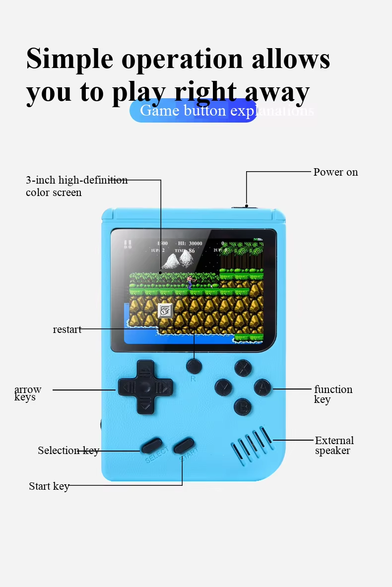 YENİ 3 İnç Taşınabilir Retro M - Retro Gaming Hdmi incelemesi ve fiyatı