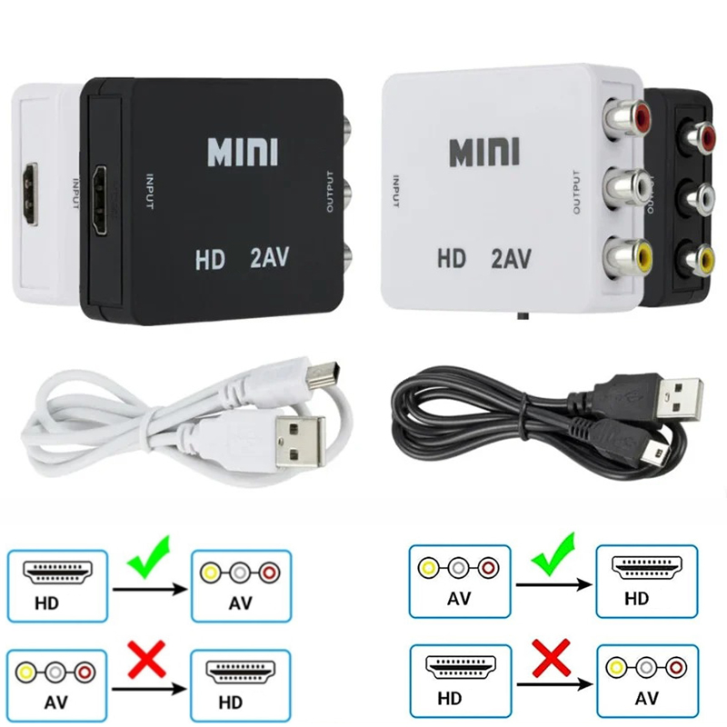 HDMI uyumlu AV RCA Adaptörü HD - Composite Rca Cable incelemesi ve fiyatı